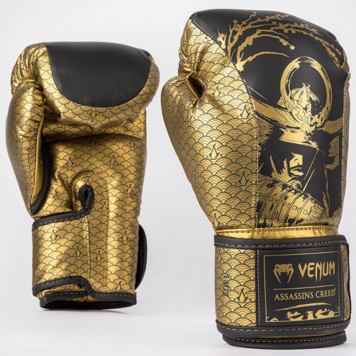 VENUM X ASSASSIN 'S CREED SHADOWS Boxing Gloves - Black/Gold VENUM