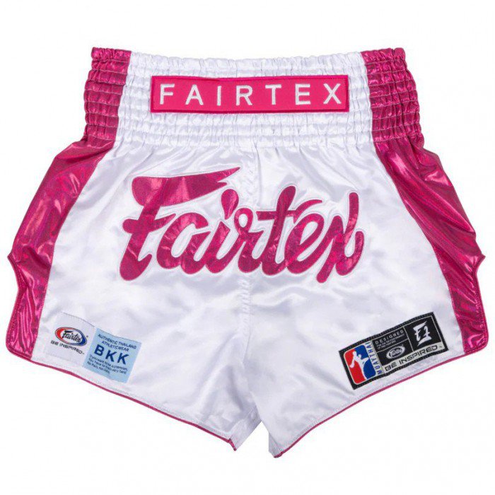 FAIRTEX ボクシングショーツ ホワイト/レッド Amazon.co.jp: Fairtex フェアテックス ムエタイパンツ キックパンツ