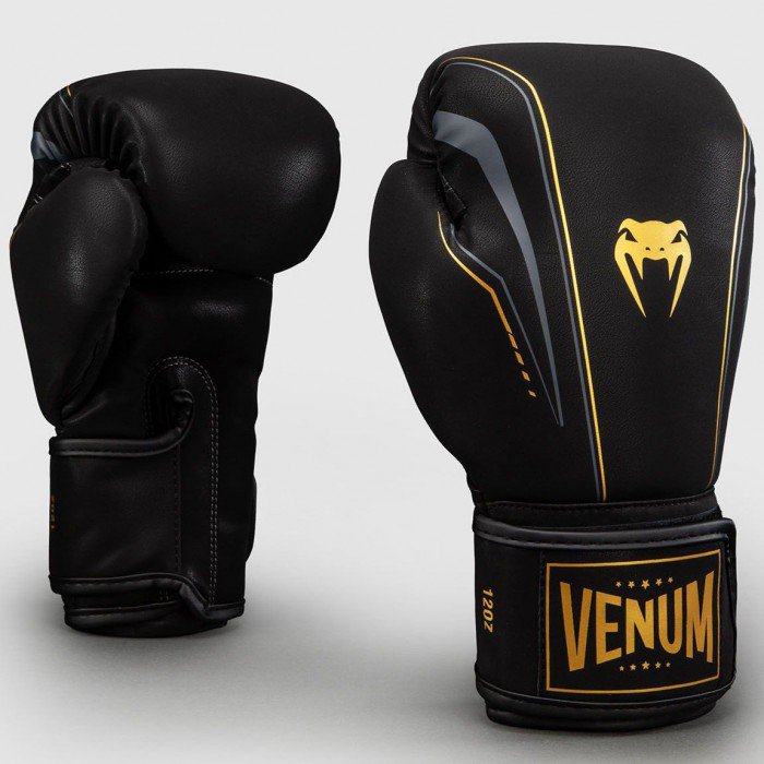 Twins Special Boxing Gloves BGVL6 Black/Gold 0372 (旺角店
