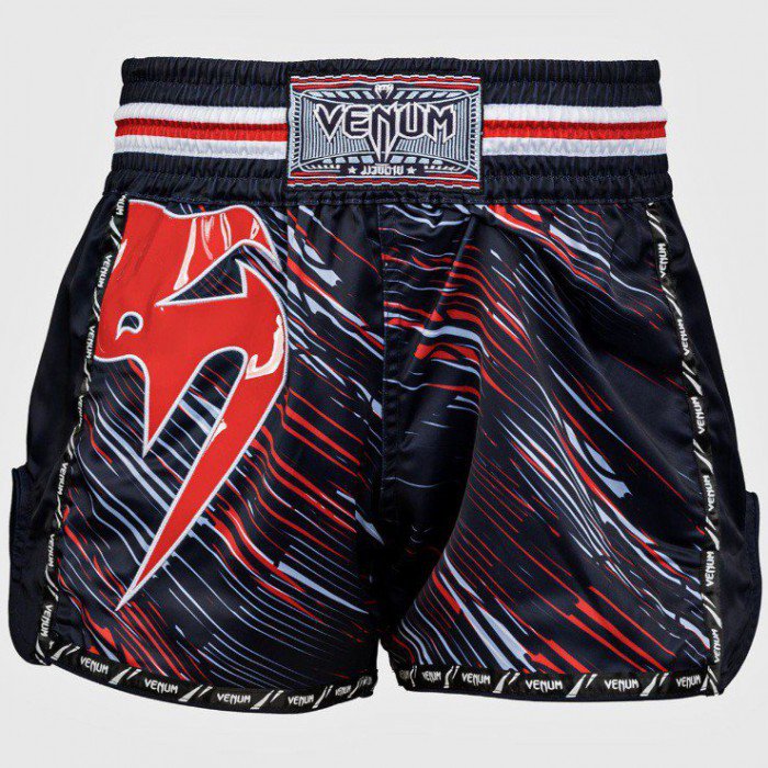 Venum Giant Camo Muay Thai Shorts Red VENUM-03343-003