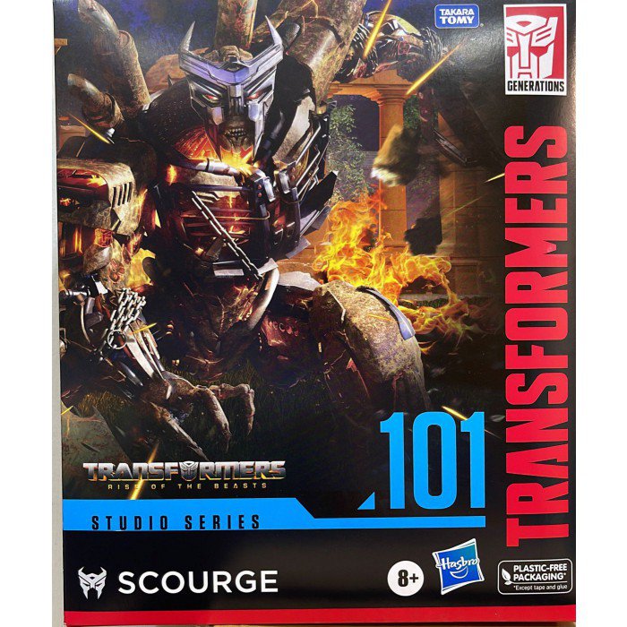 HASBRO TRANSFORMERS STUDIO SERIES 101 SCOURGE LEADER CLASS