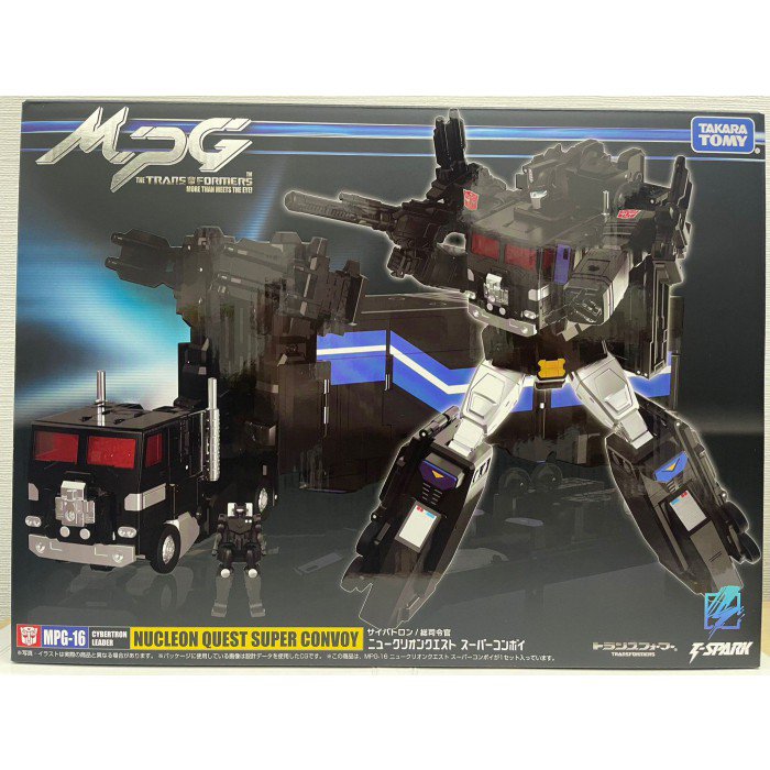 TAKARA TOMY TRANSFORMERS MPG-16 NUCLEON QUEST SUPER CONVOY ACTION