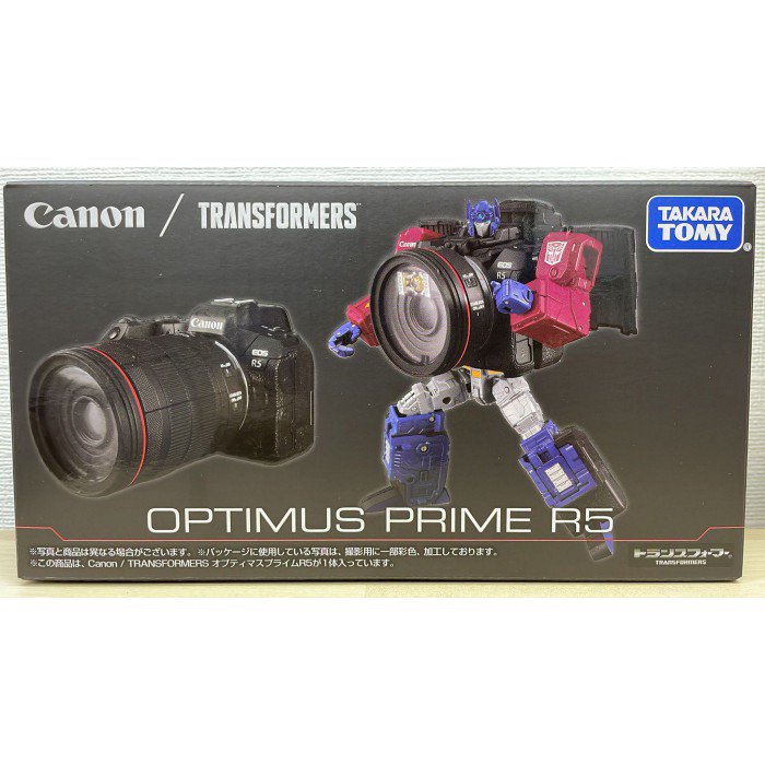 Canon OPTIMUS PRIME R5 フィギュア TAKARA TOMY CANON TRANSFORMERS OPTIMUS PRIME R5 ACTION FIGURE