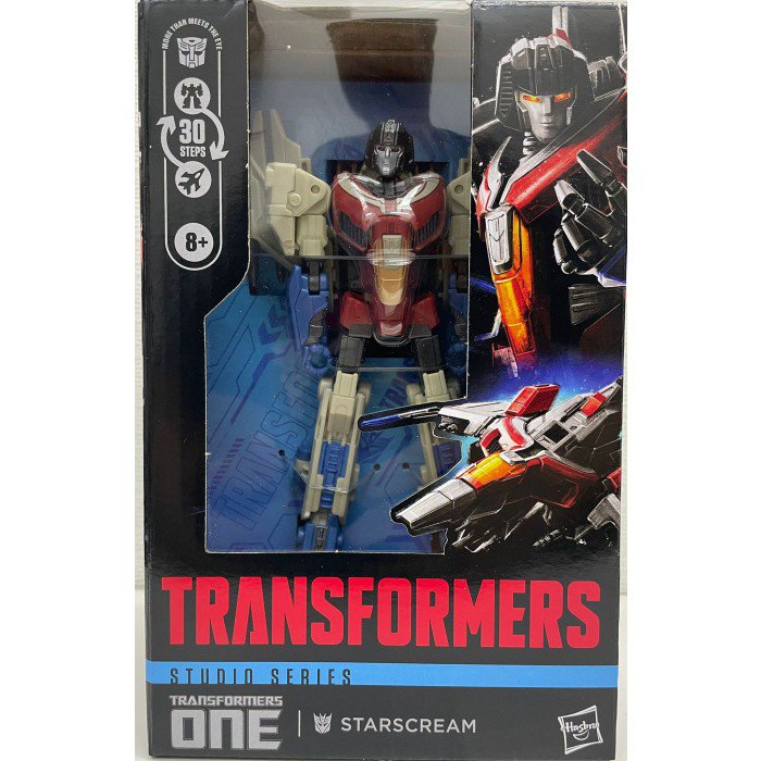 HASBRO TRANSFORMERS ONE STUDIO SERIES DELUXE CLASS STARSCREAM ACTION FIGURE