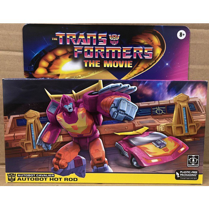 HASBRO TRANSFORMERS THE MOVIE RETRO HOT ROD ACTION FIGURE Freeway Toys