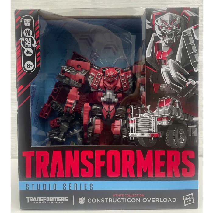 HASBRO TRANSFORMERS STUDIO SERIES LEADER CLASS CONSTRUCTICON OVERLOAD ...