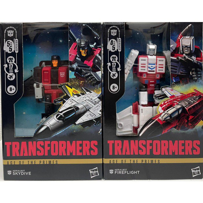 HASBRO TRANSFORMERS AGE OF THE PRIMES DELUXE CLASS SKYDIVE
