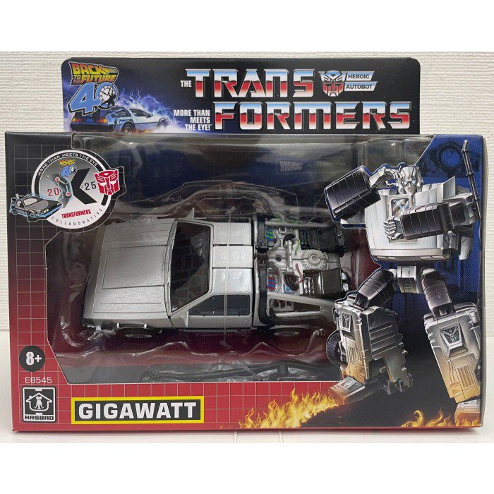 HASBRO トランスフォーマー GIGAWATT Transformers Collaborative: Back to the Future Mash-Up, Gigawatt