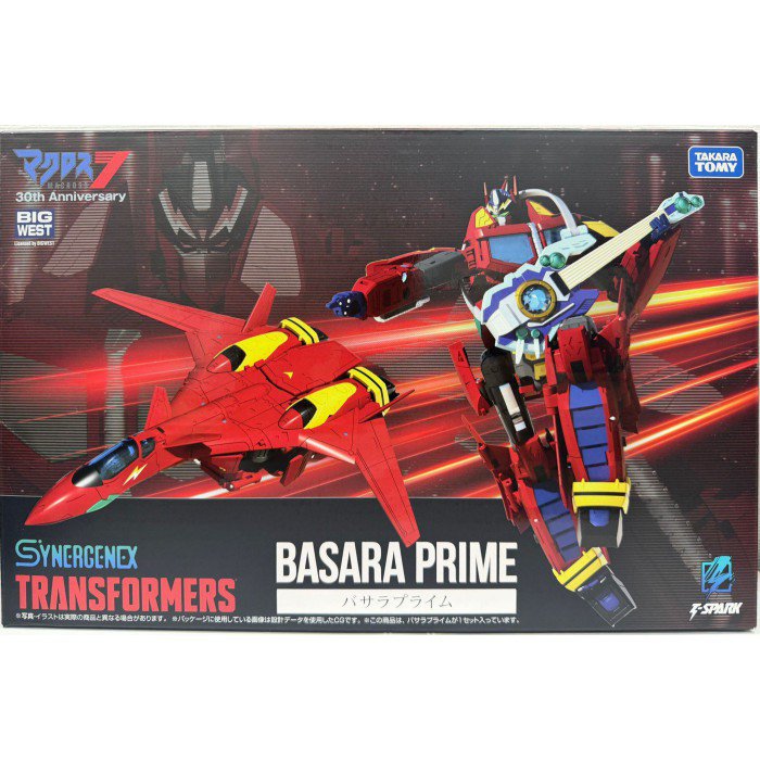 TAKARA TOMY TRANSFORMERS X MACROSS 7 BASARA PRIME ACTION FIGURE