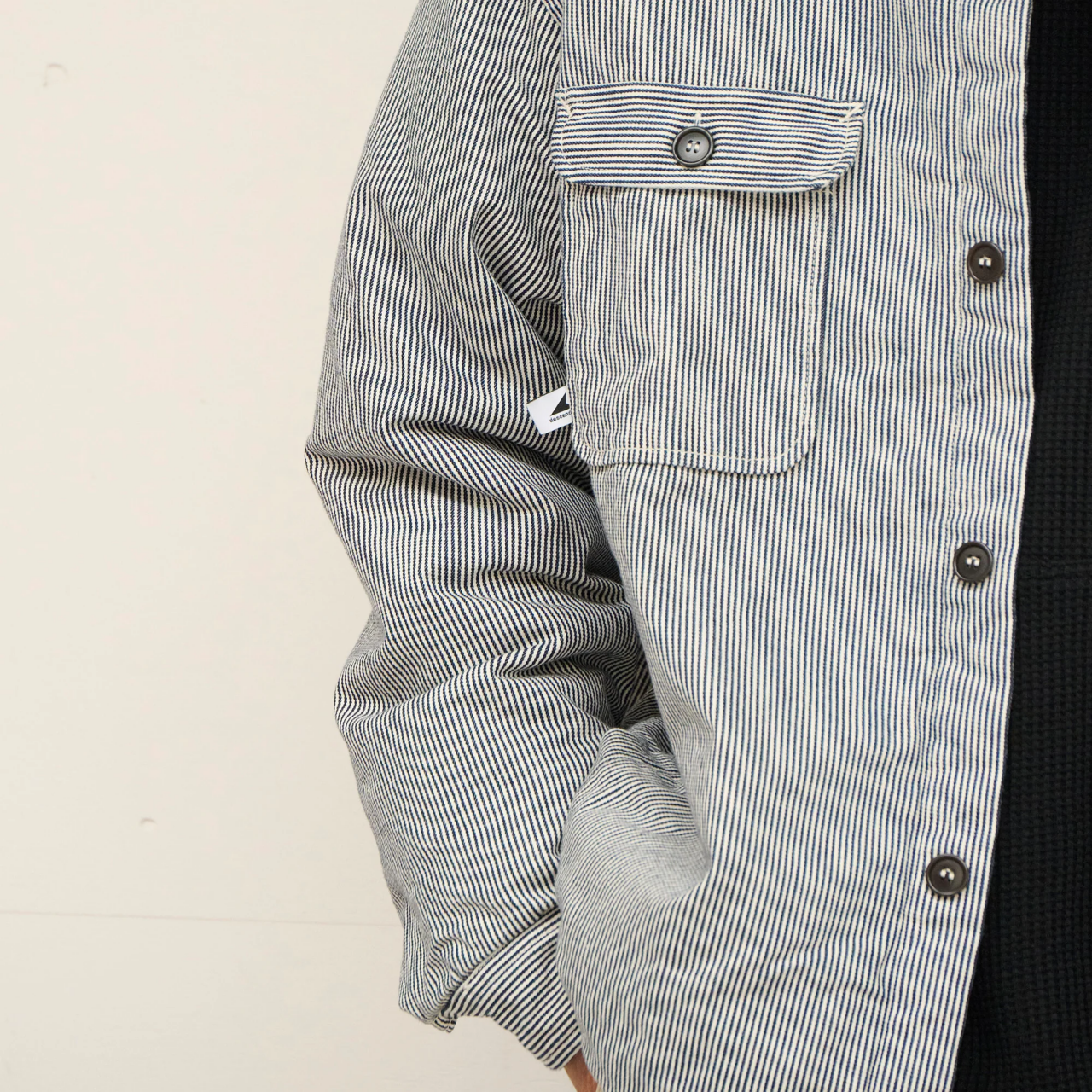 現貨 DESCENDANT CRA90 HICKORY STRIPE JACKET POST O'ALLS 25AW