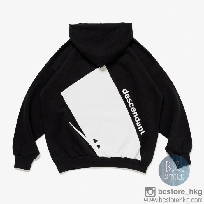 descendant 22aw GUARDIANS HOODY BLACK XL