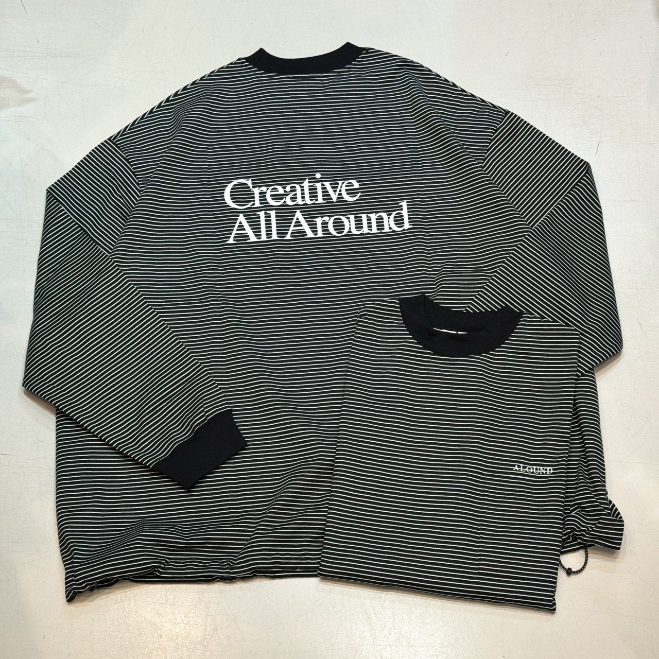 現貨ALOUND BORDER LONGSLEEVE TEE | Bcstore_hkg