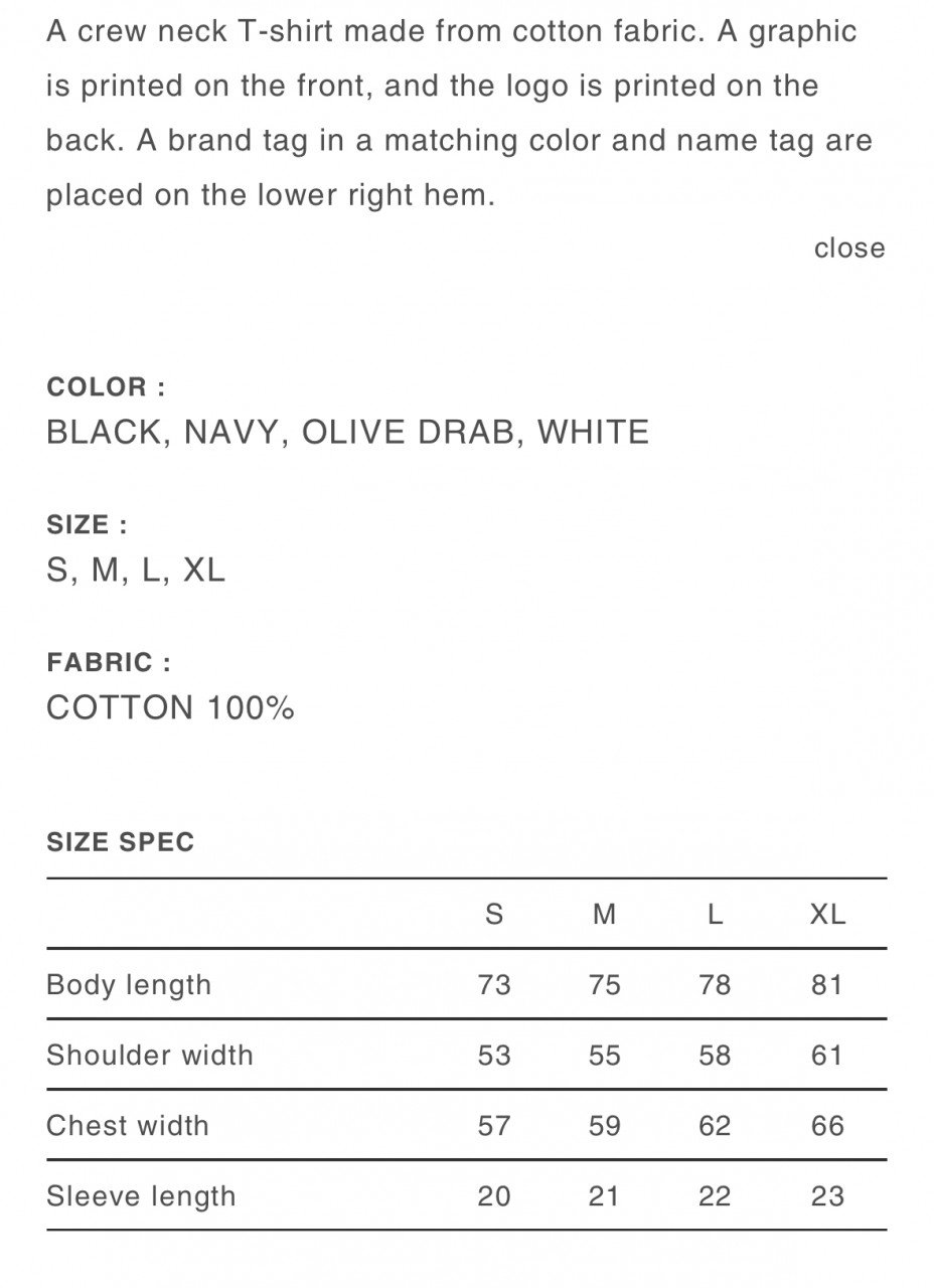 wtaps Tシャツ L 03 25ss TSSC SS COTTON WTAPS TSSC / SS / Cotton | Black