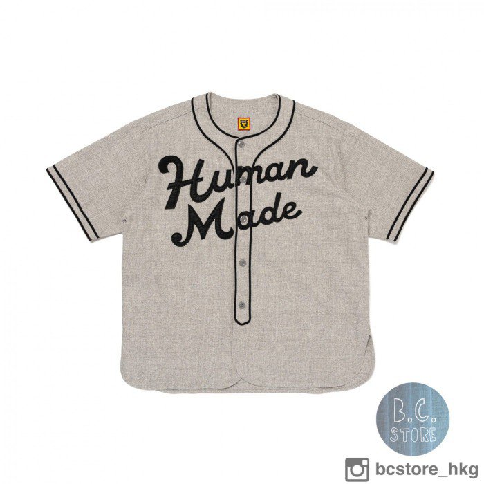 現貨 HUMAN MADE BASEBALL SHIRT 24SS | Bcstore_hkg