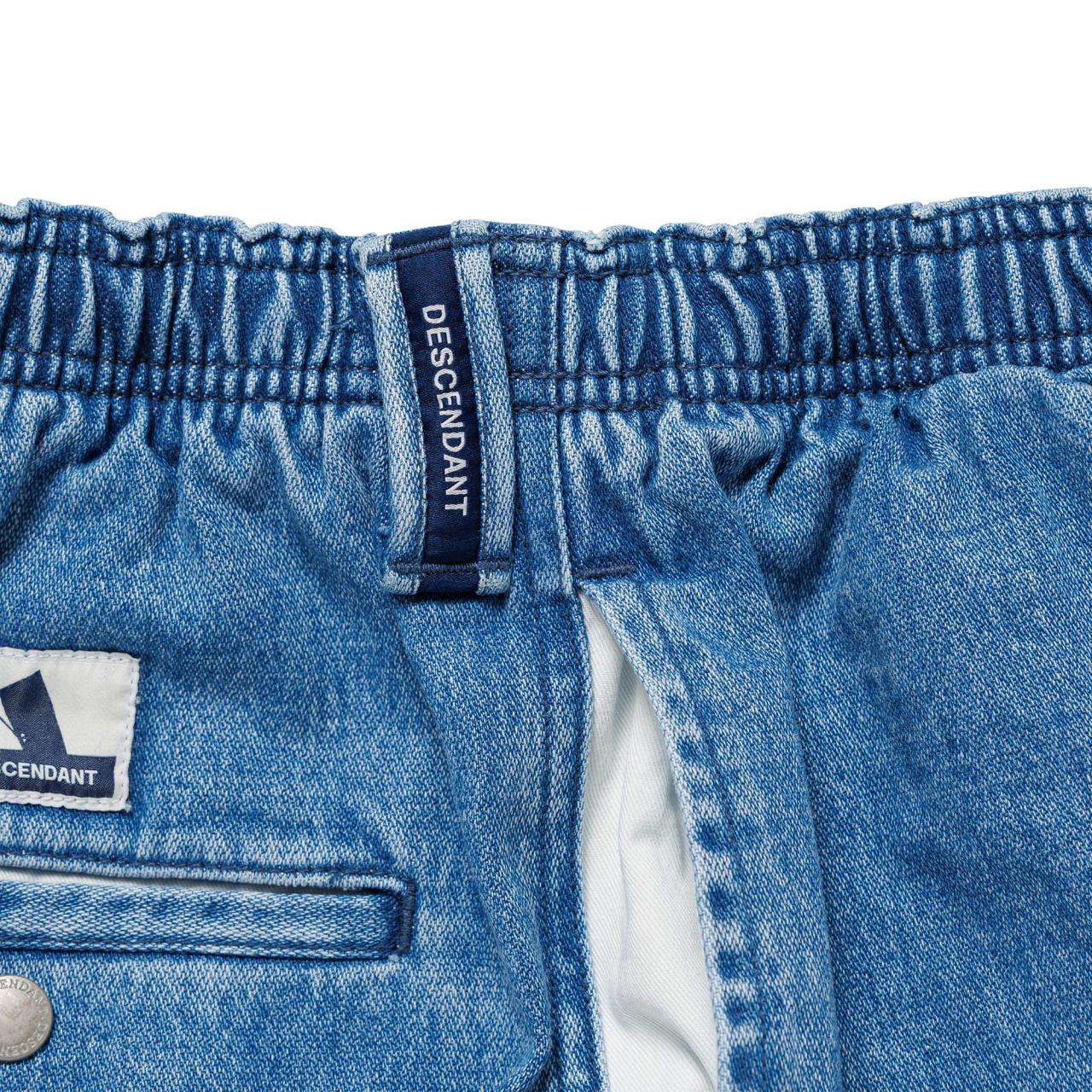 DESCENDANT SHORE DENIM BEACH SHORTS2点セット DESCENDANT/SHORE DENIM BEACH SHORTS (BLACK)