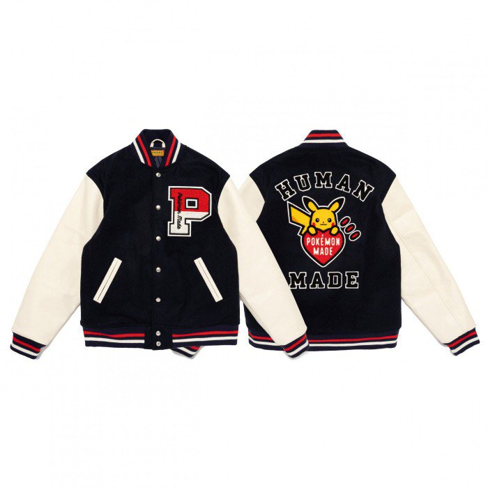 現貨 HUMAN MADE POKÉMON MADE VARSITY JACKET | Bcstore_hkg