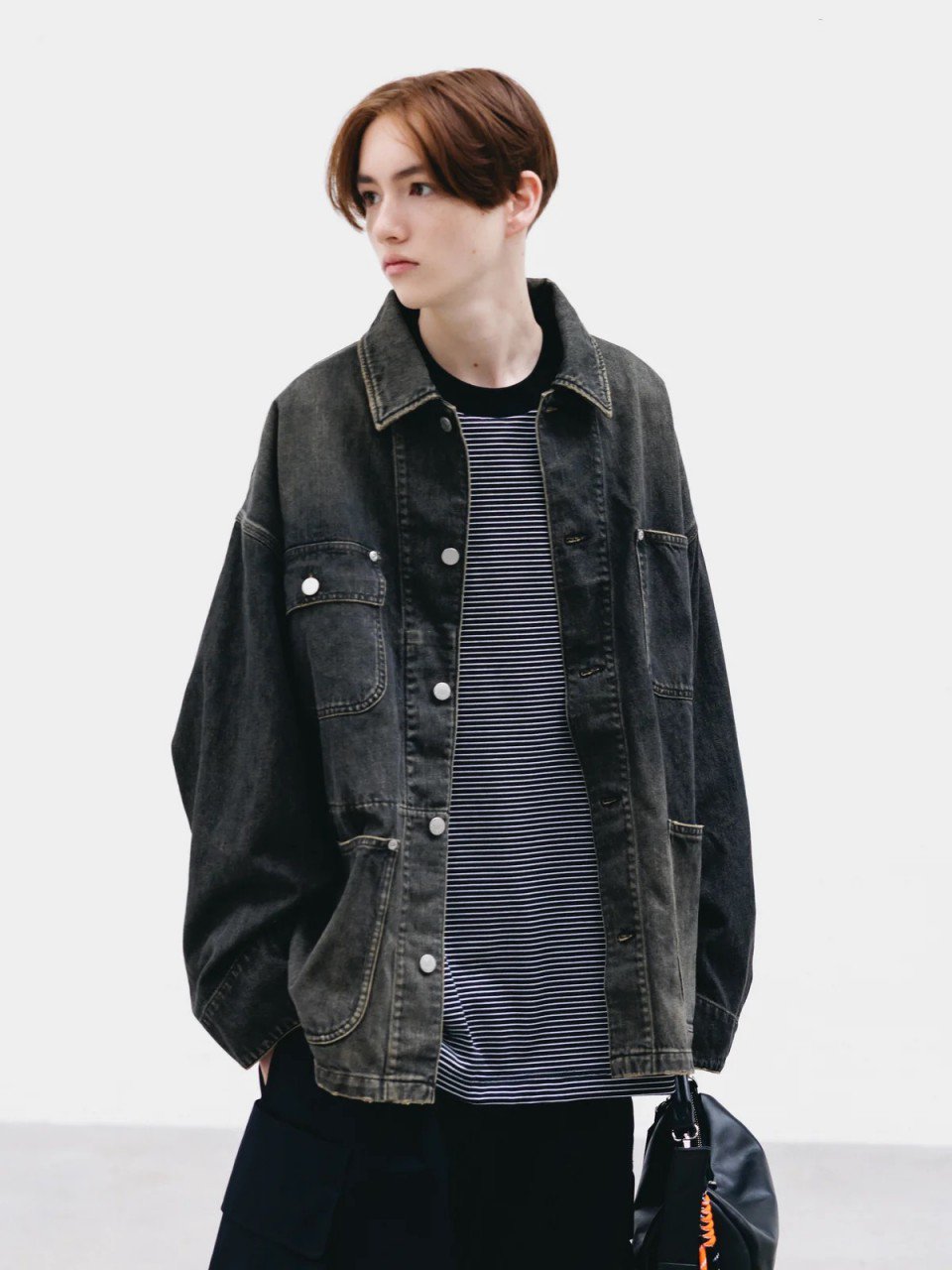 現貨 CLESSTE VINTAGE DYED SELVEDGE DENIM CITY UTILITY COAT