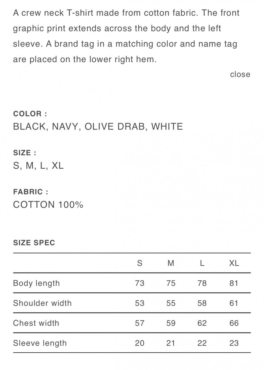 現貨 WTAPS VSN / SS / COTTON 25SS | Bcstore_hkg