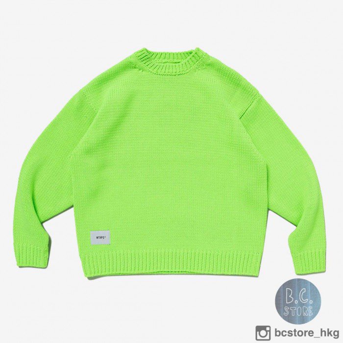 現貨 WTAPS CREW NECK 01 / SWEATER / POLY. T-ROCK 23AW
