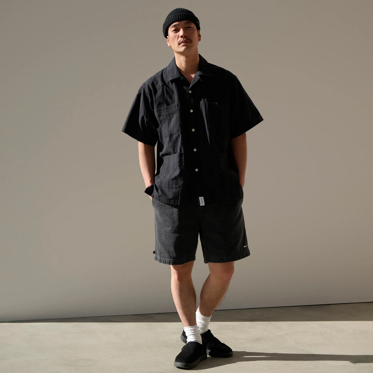 現貨 DESCENDANT SHORE DENIM BEACH SHORTS 25SS | Bcstore_hkg