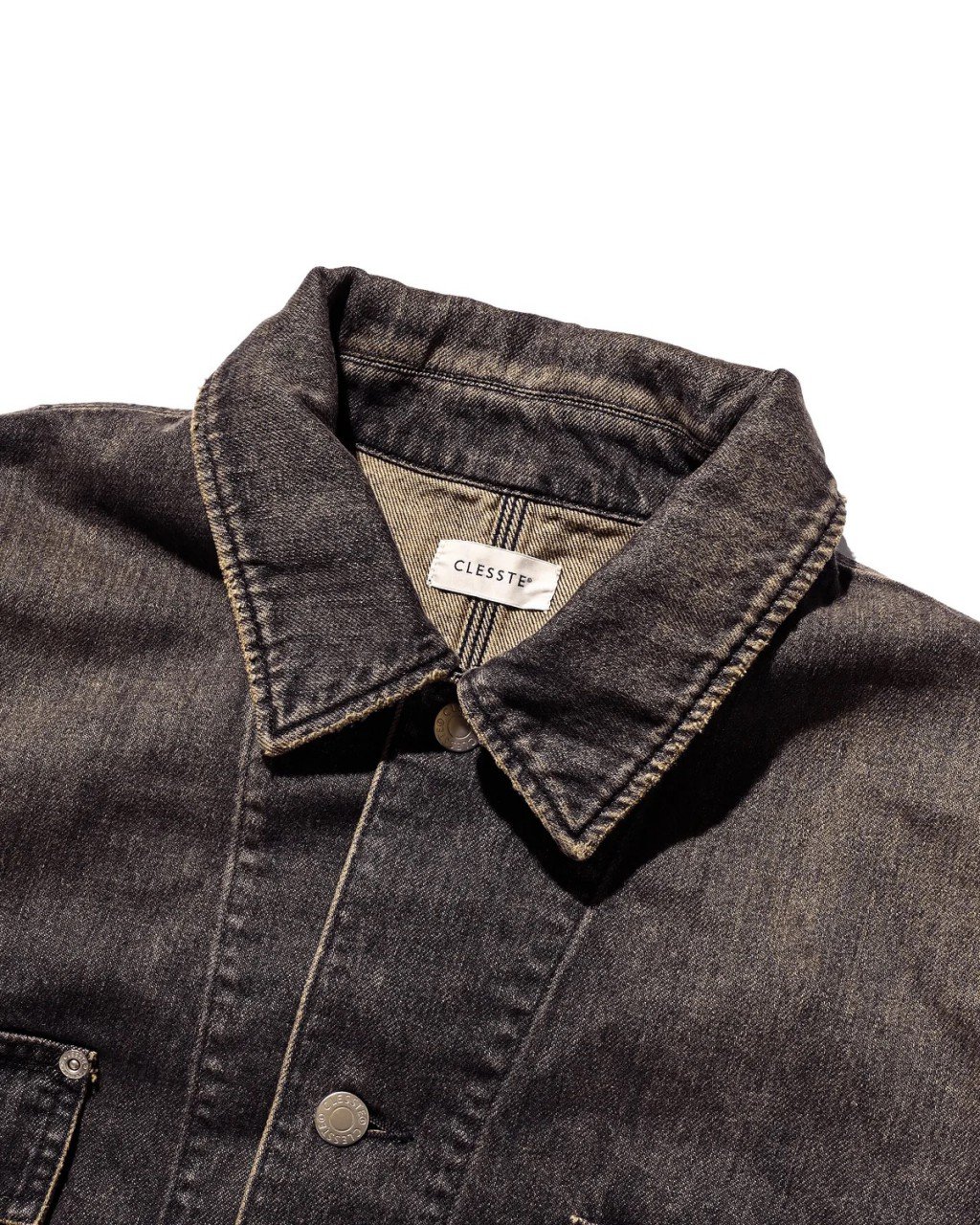 現貨 CLESSTE VINTAGE DYED SELVEDGE DENIM CITY UTILITY COAT