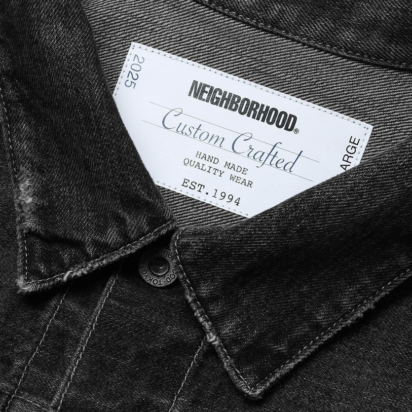 現貨 CLOT x NEIGHBORHOOD SAVAGE DENIM TYPE-1 JACKET | Bcstore_hkg