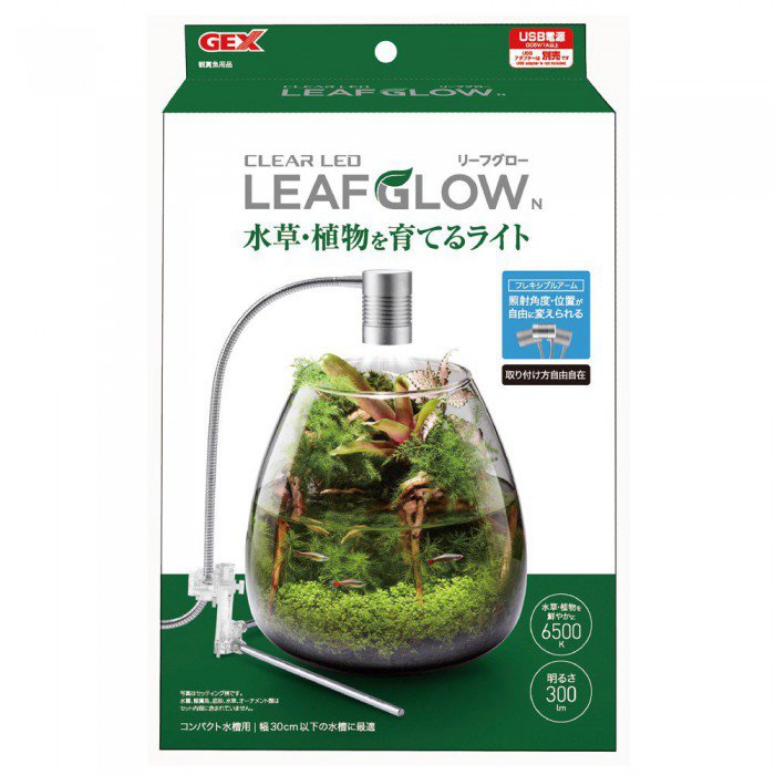 GEX Clear LED Leaf Glow N 支架水草/植物燈| QT Aqua