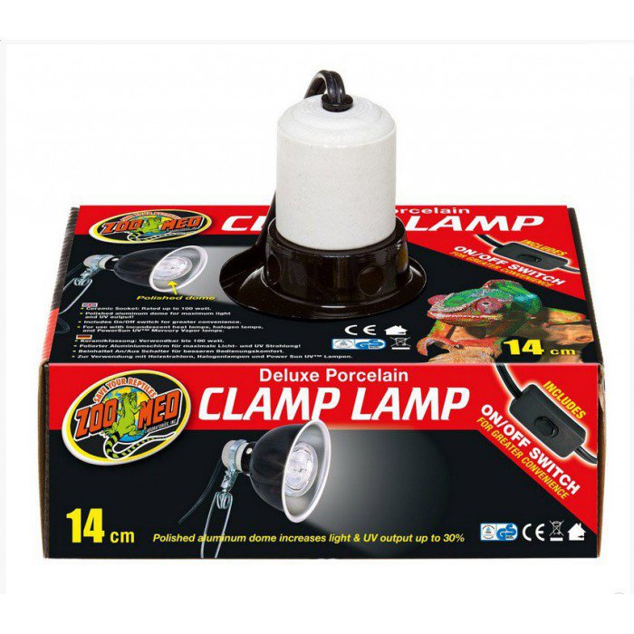 Zoo Med Clamp Lamp 爬蟲燈罩| QT Aqua