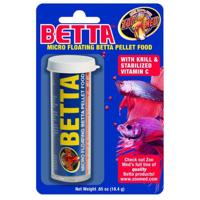 Zoo Med Micro Floating™ Betta Pellets QT Aqua